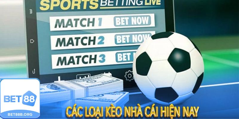 Các Loại Kèo Nhà Cái Phổ Biến Tại Bet88
